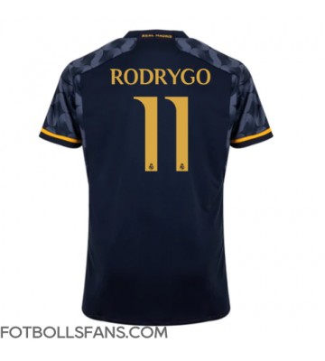 Real Madrid Rodrygo Goes #11 Replika Bortatröja 2023-24 Kortärmad